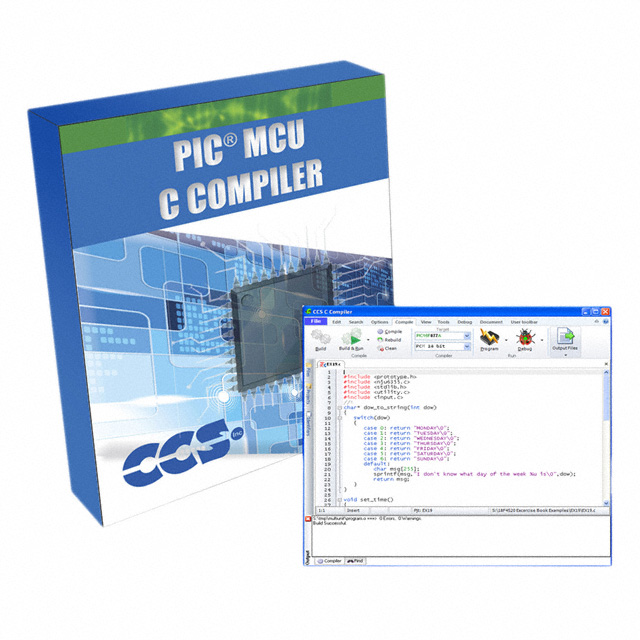 Compiler 1 User PIC10, PIC12, PIC16, PIC18 Programming CD/DVD